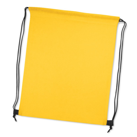 Yellow Wilston Drawstring Backsacks